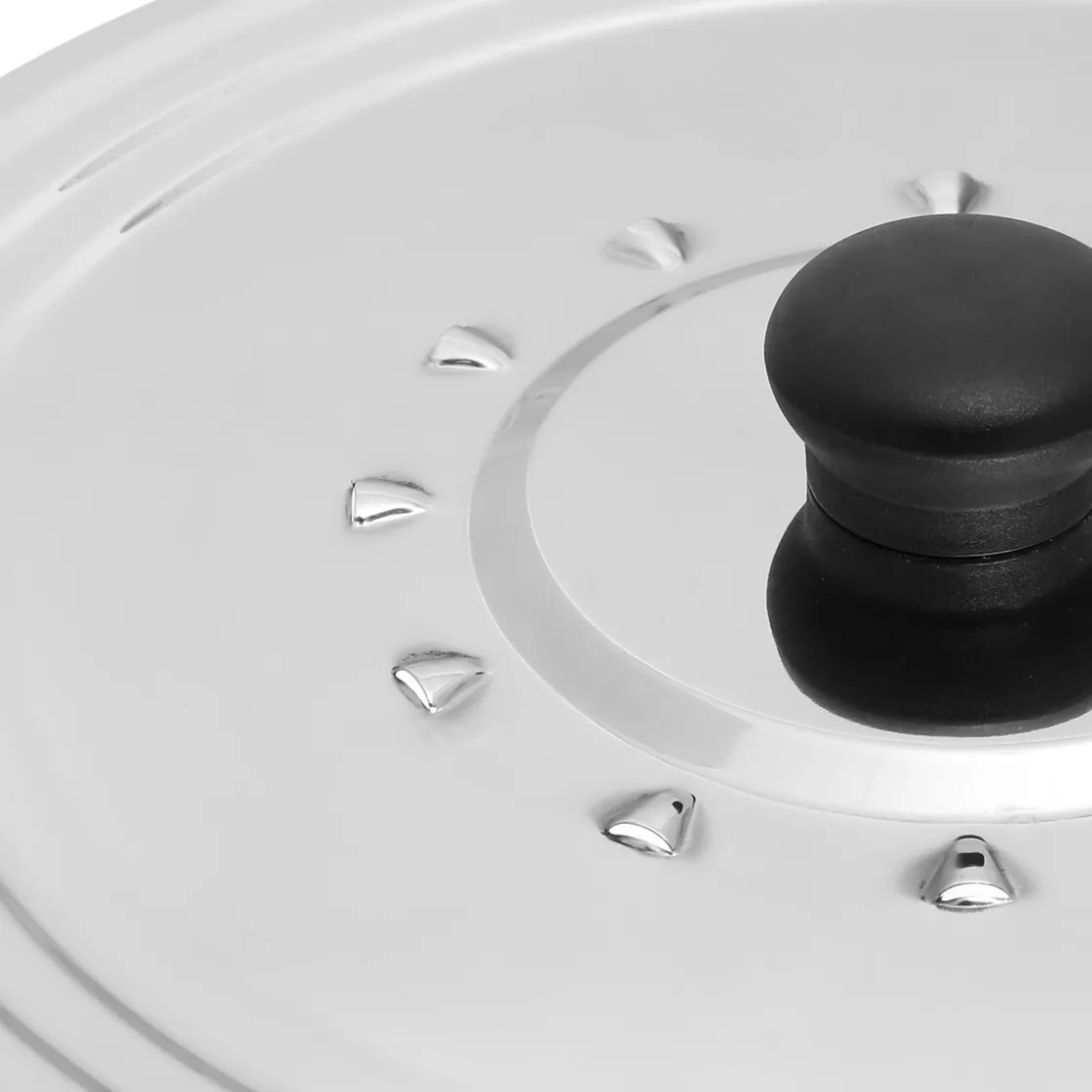 5five Couvercle en inox universel, 26/28/30cm