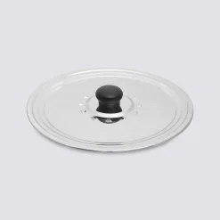 5five Couvercle en inox universel, 22/24/26 cm
