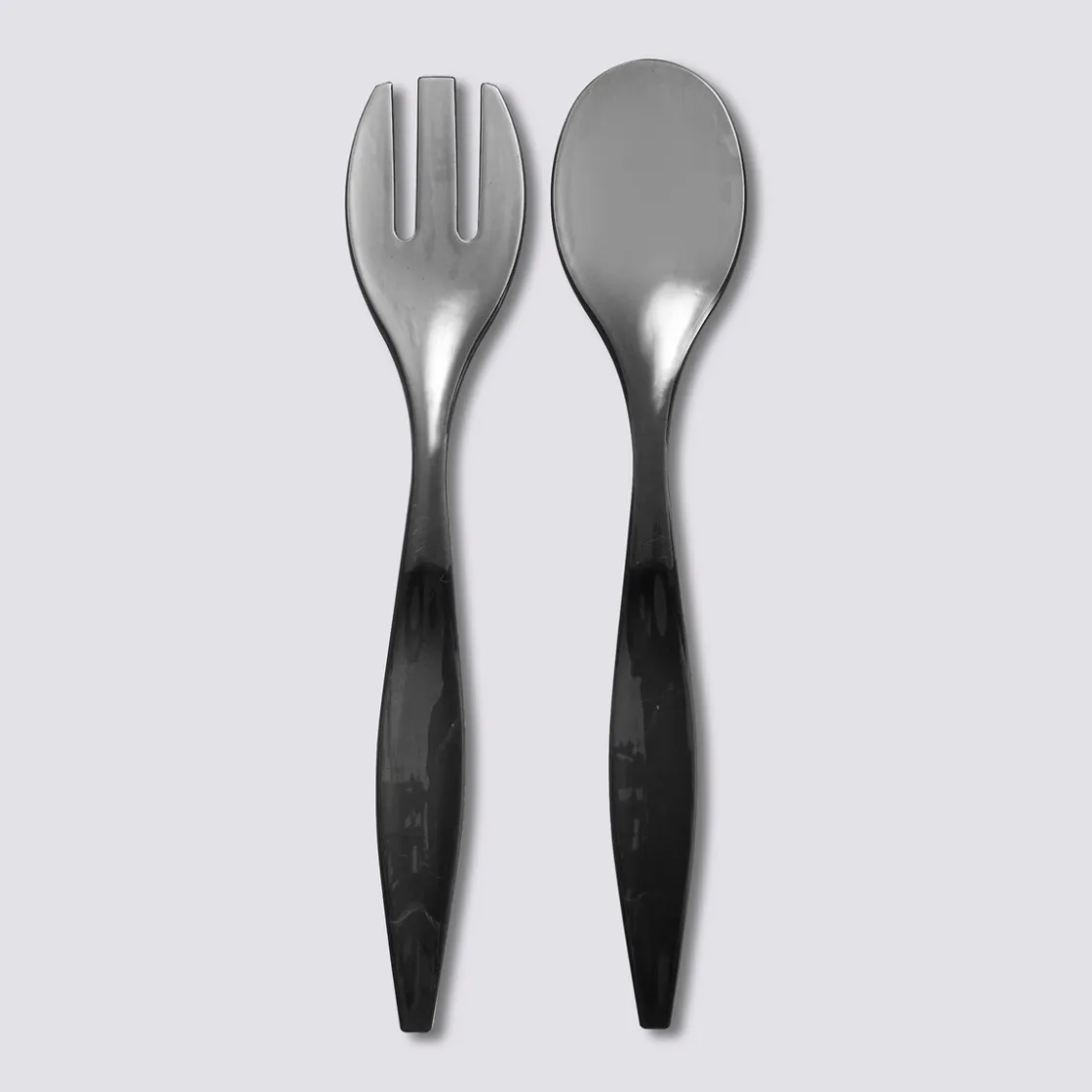 5five Couverts à salade, Gris charbon