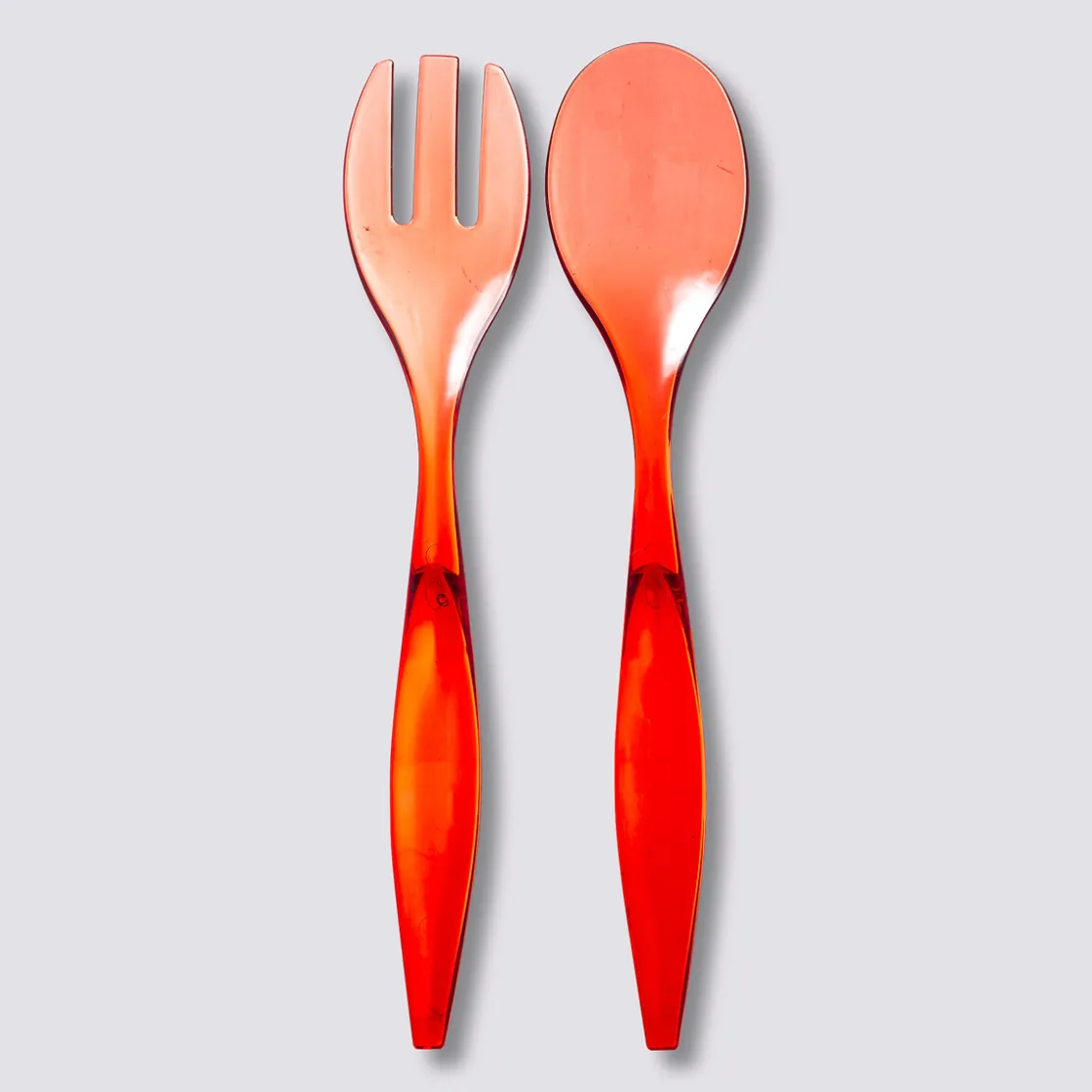 5five Couverts à salade, Rouge nacarat