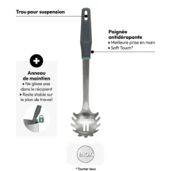 5five Cuillère à pâtes, Inox