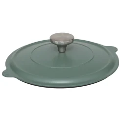 5five Cuiseur vapeur fonte d'aluminium vert, 24cm