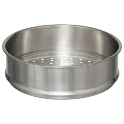 5five Cuiseur vapeur fonte d'aluminium gris, 24cm