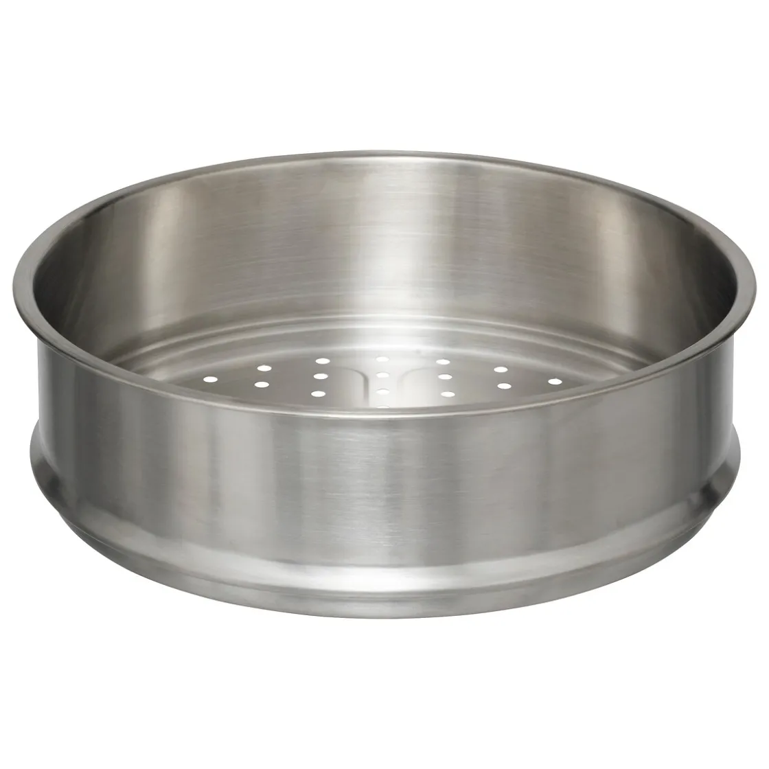 5five Cuiseur vapeur fonte d'aluminium gris, 24cm
