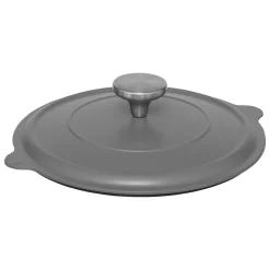 5five Cuiseur vapeur fonte d'aluminium gris, 24cm