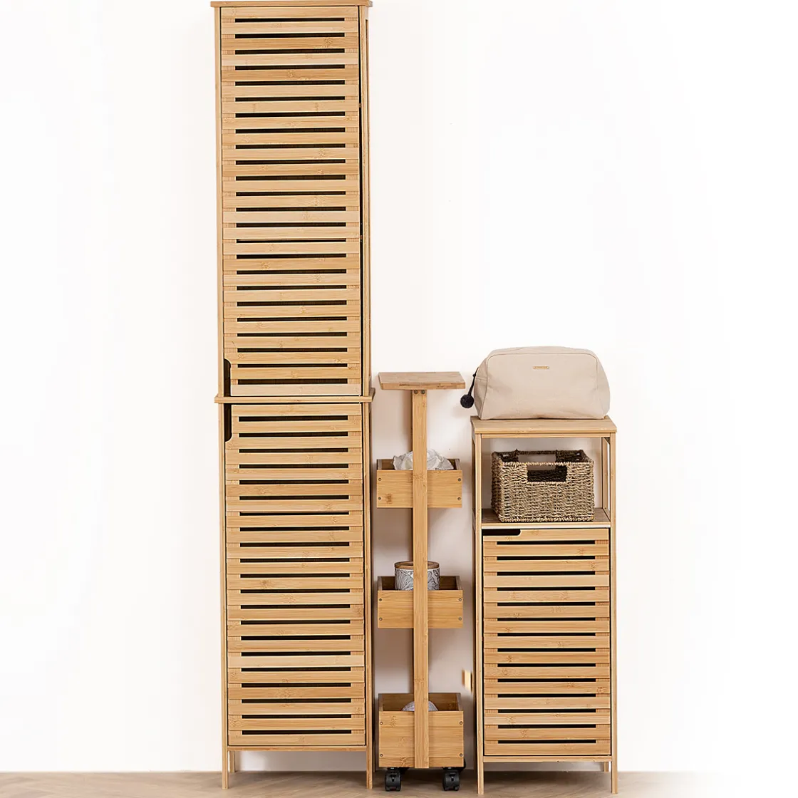 5five Desserte 4 niveaux à roulettes