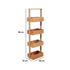 5five Desserte 4 niveaux, Bambou