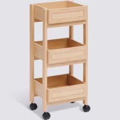 5five Desserte 3 niveaux, Beige