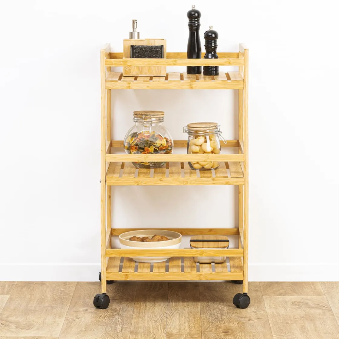 5five Desserte 3 niveaux moyen modèle, Bambou