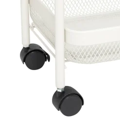 5five Desserte à roulette 3 niveaux, Beige