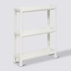 5five Desserte à roulettes 3 niveaux, Blanc