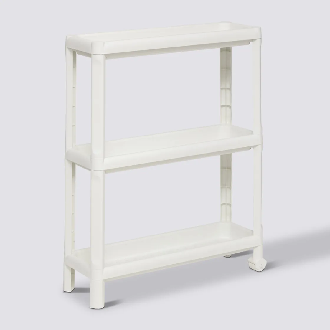 5five Desserte à roulettes 3 niveaux, Blanc