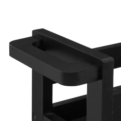 5five Desserte à roulettes 3 niveaux, Noir khôl