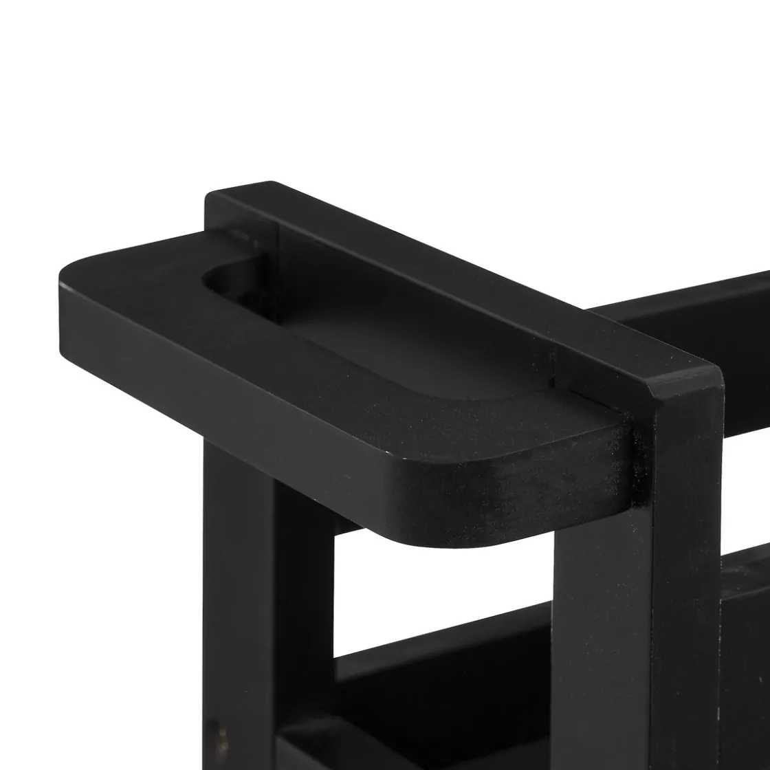 5five Desserte à roulettes 3 niveaux, Noir khôl