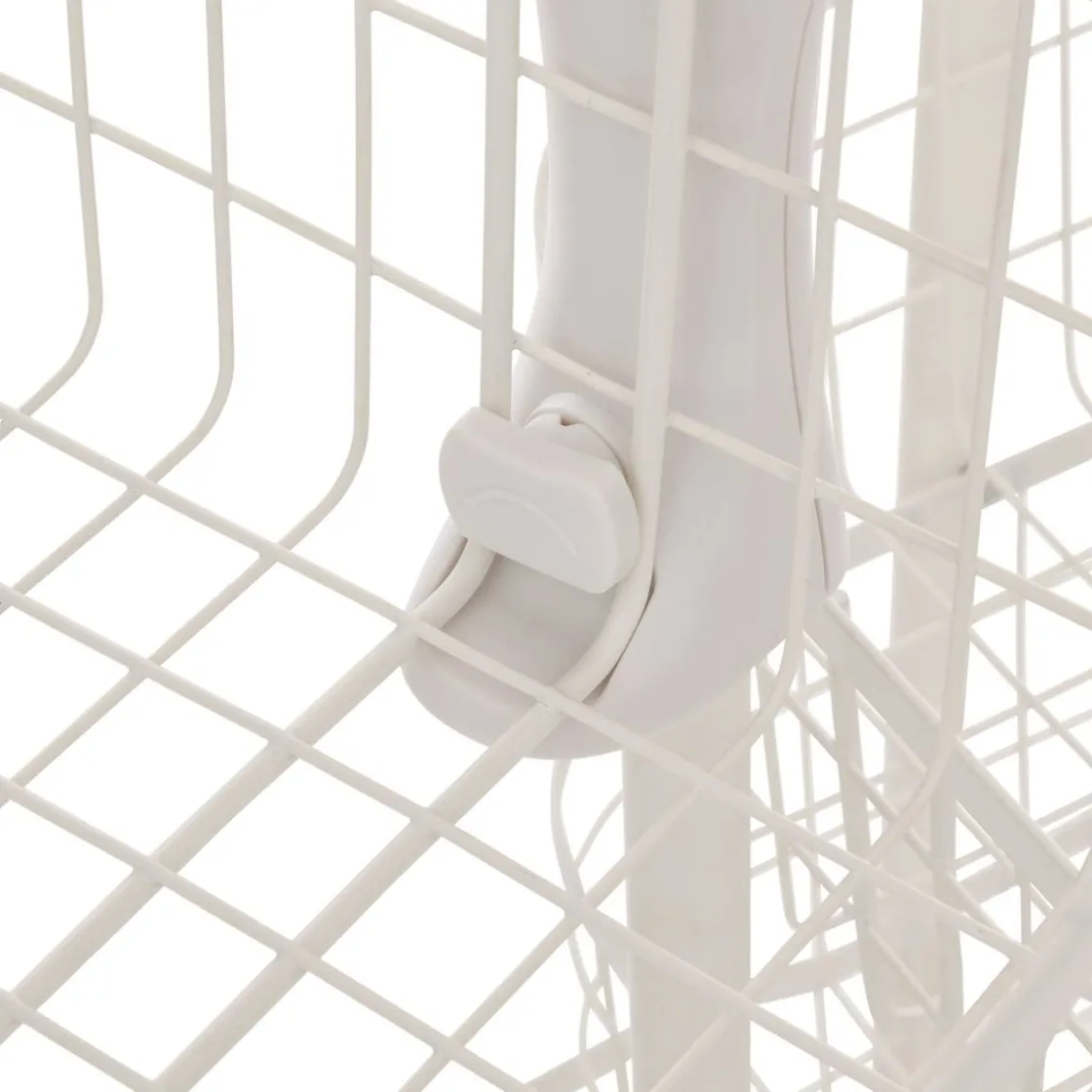 5five Desserte, L.34,5 cm, Blanc