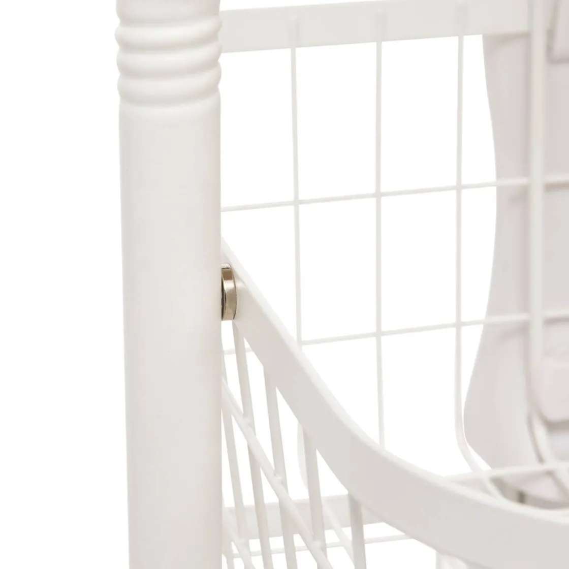 5five Desserte, L.34,5 cm, Blanc