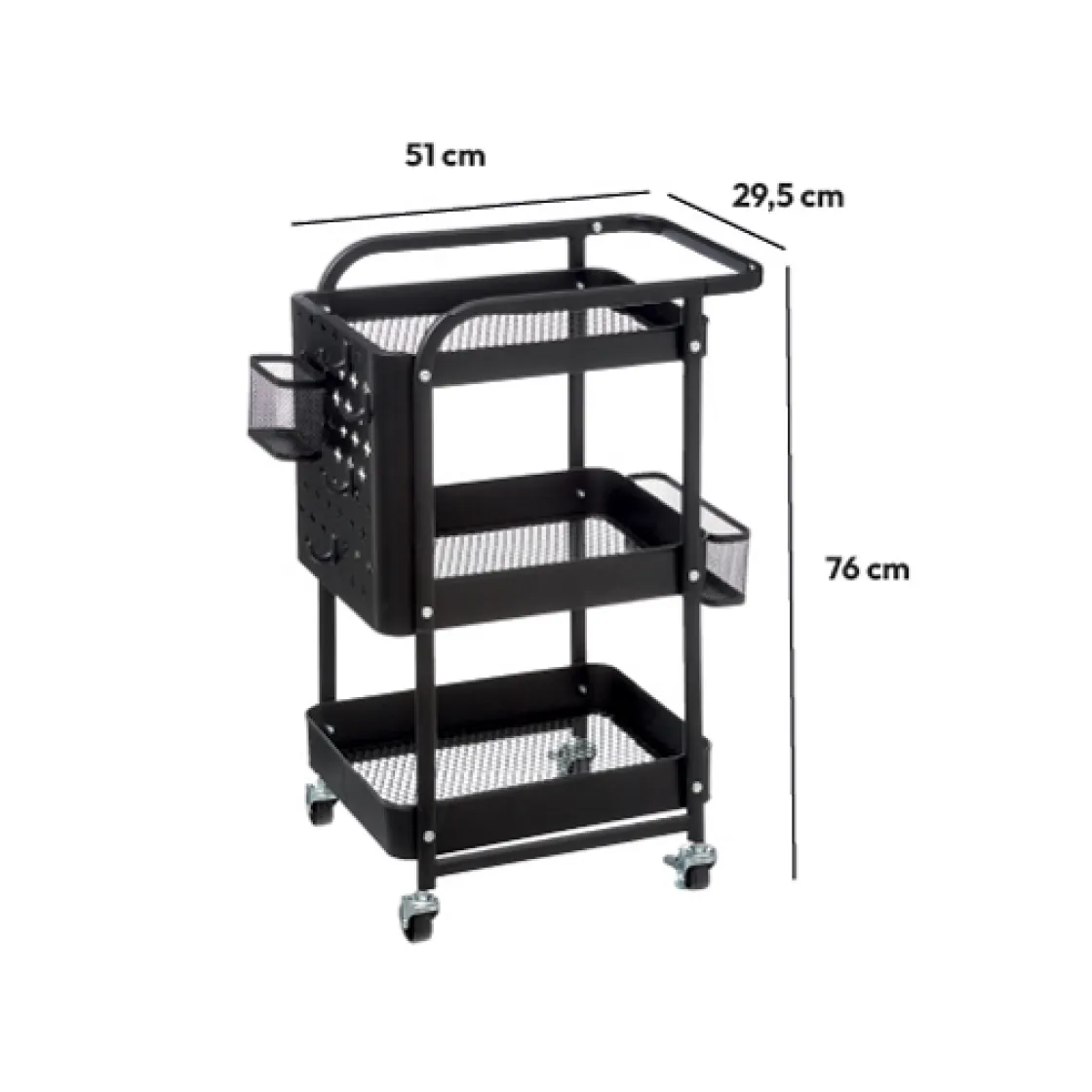 5five Desserte petit modèle métal