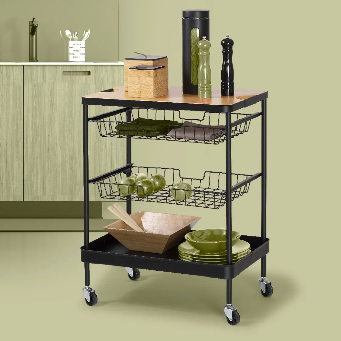 5five Desserte planche amovible métal