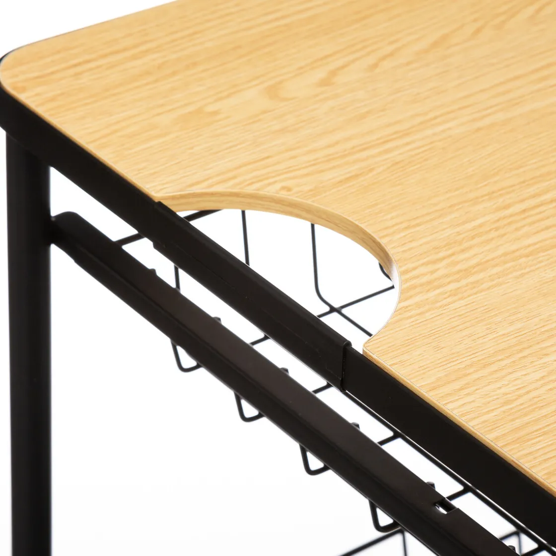 5five Desserte planche amovible métal