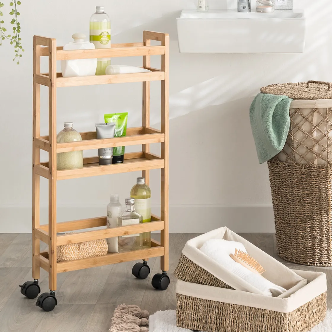 5five Desserte étroite 3 niveaux à roulettes