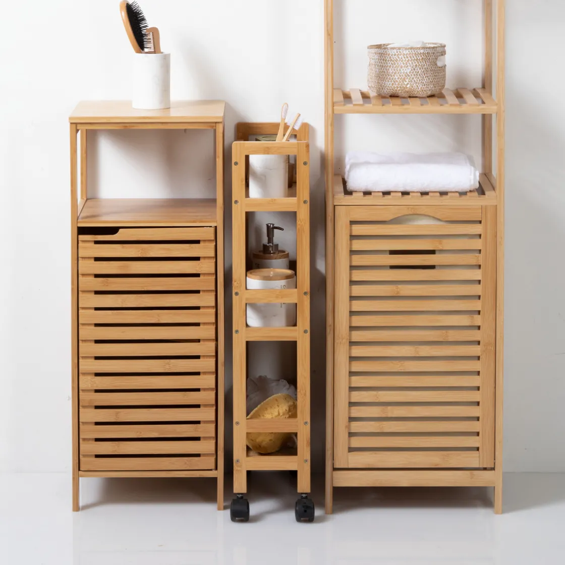 5five Desserte étroite 3 niveaux à roulettes