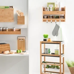 5five Desserte étroite 3 niveaux, Noir