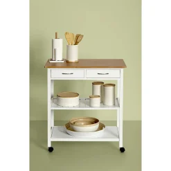 5five Dessertes 2 niveaux, Blanc