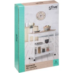 5five Dessertes 2 niveaux, Blanc