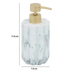 5five Distributeur de savon, 250 ml, Blanc