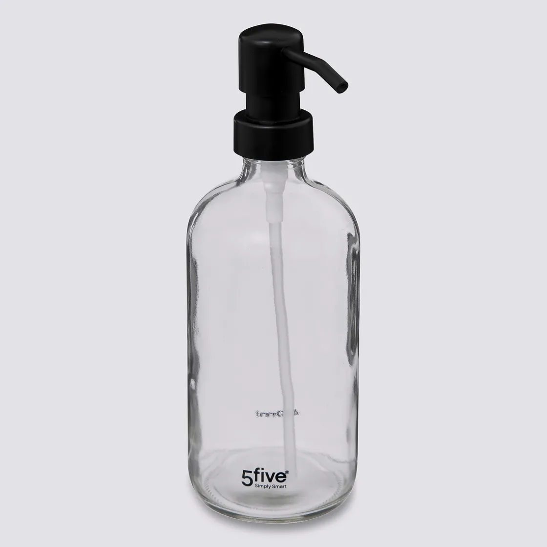 5five Distributeur de savon 450ml, Transparent