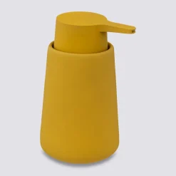 5five Distributeur de savon 250ml, Jaune moutarde
