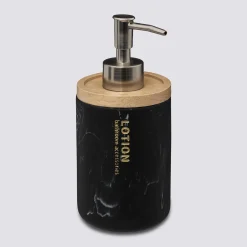 5five Distributeur de savon 270ml, Noir