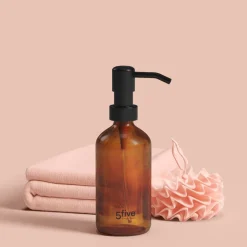 5five Distributeur de savon 250ml, Marron