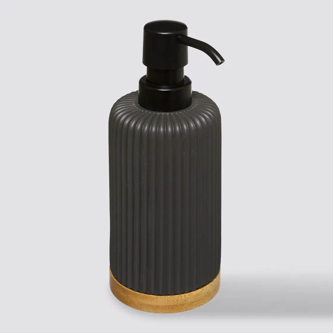 5five Distributeur de savon 270ml, Noir