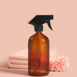 5five Distributeur de savon spray 450ml, Marron