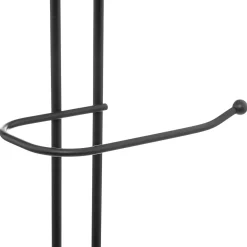 5five Dérouleur avec réserve et support, Métal noir