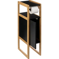 5five Dérouleur meuble avec réserve, Noir