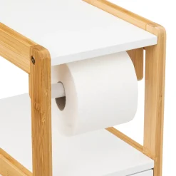 5five Dérouleur meuble avec réserve, Blanc