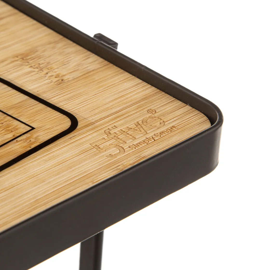 5five Dérouleur support téléphone métal, Gris charbon