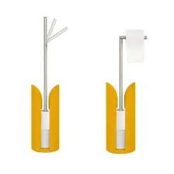 5five Dérouleur tige flexible métal, Jaune