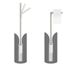 5five Dérouleur tige flexible métal, Gris