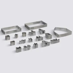 5five Emporte-pièces, 18 pièces, Argent