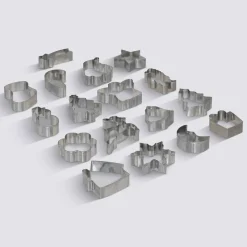 5five Emporte-pièces, 18 pièces, Argent