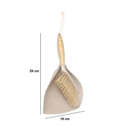 5five Ensemble pelle/balayette, Beige