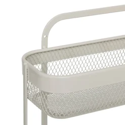 5five Etagère 2 niveaux en métal, Beige