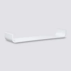 5five Etagère courbée, 80x20 cm, Blanc