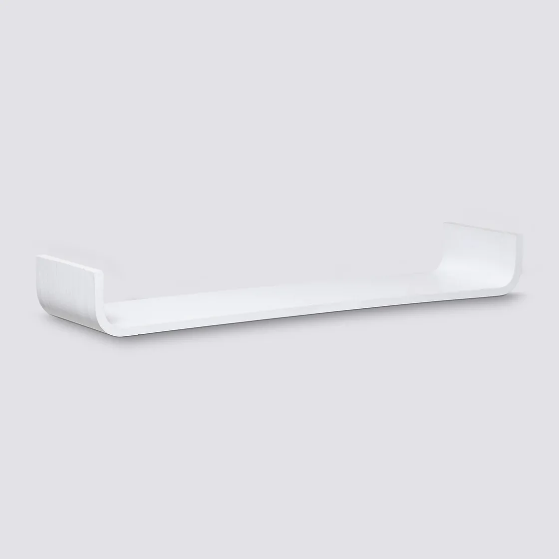 5five Etagère courbée, 80x20 cm, Blanc
