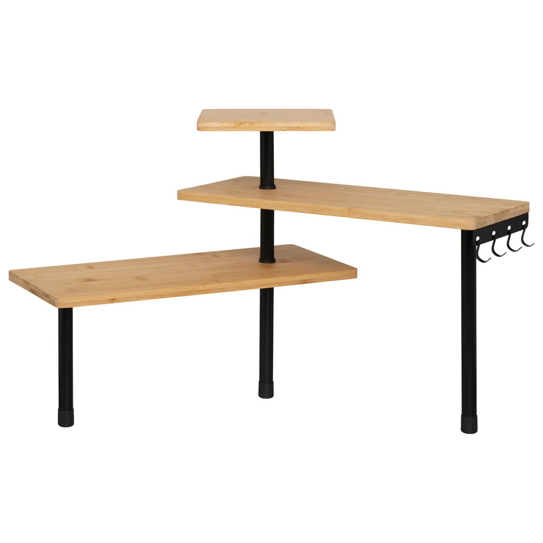 5five Etagère d'angle 3 niveaux, Beige