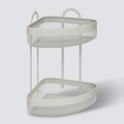 5five Etagère d'angle 2 niveaux, Beige