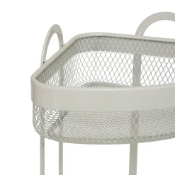 5five Etagère d'angle 2 niveaux, Beige